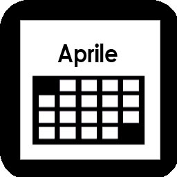 Calendario Aprile